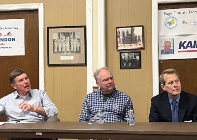 Candidates Listening at Page County Forum