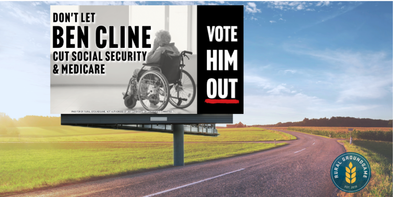 Anti Ben Cline Billboard