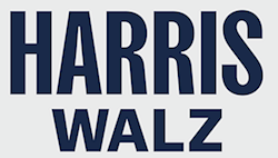 Harris Walz logo