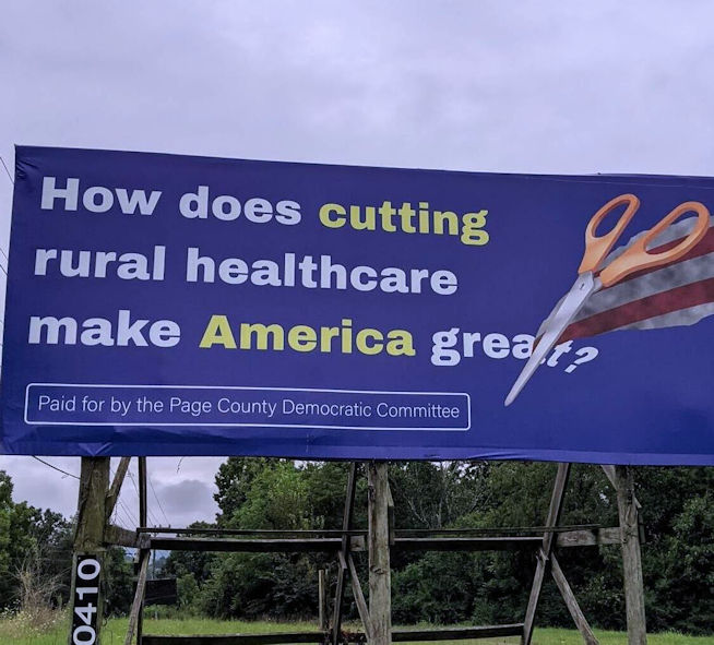 Rural Healthcare Billboard