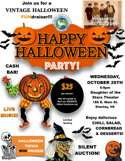 PCDC Halloween Party Fundraiser