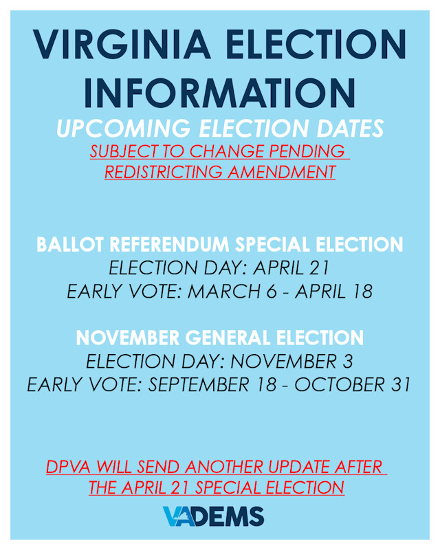 Virginia Election Information