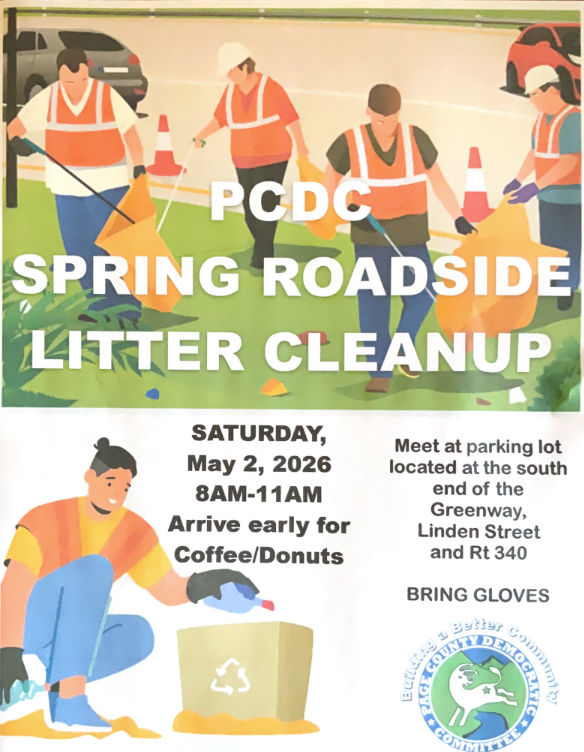 spring litter pick up May 2